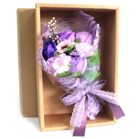 Boxed Hand Soap Flower Bouquet