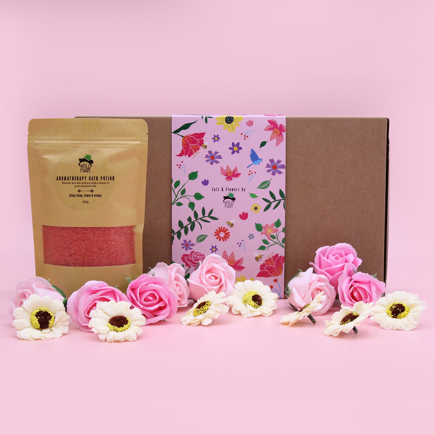 Wild Hare Salt & Flowers Set