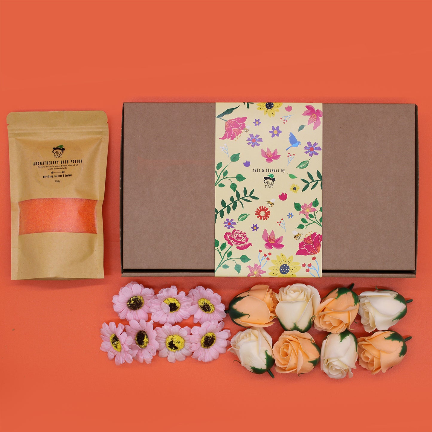 Wild Hare Salt & Flowers Set