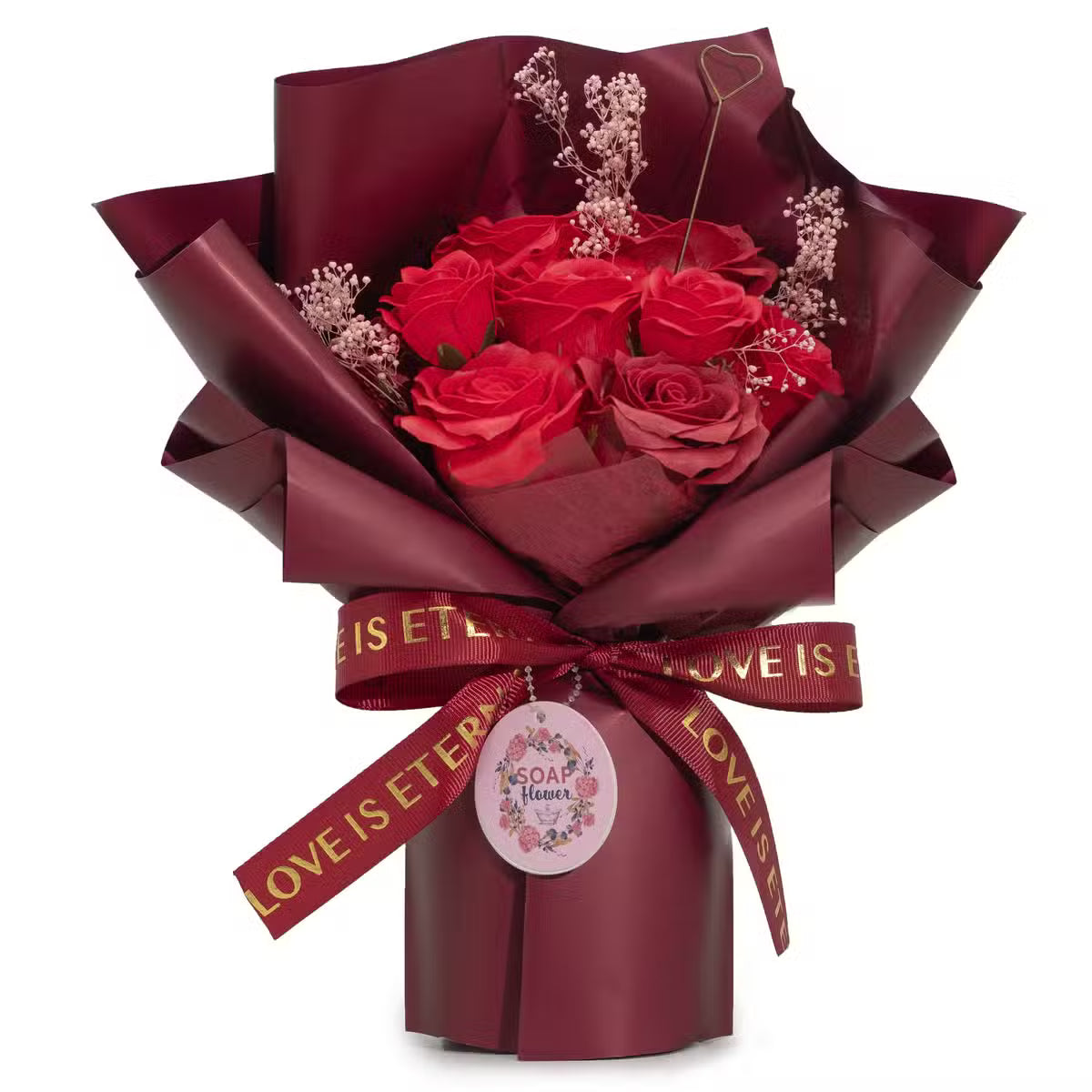 Large Red Roses Bouquet - Love is Eternal