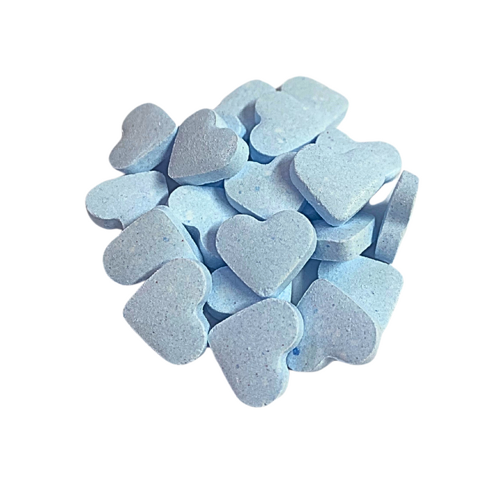 Blue Candy Hearts 1kg