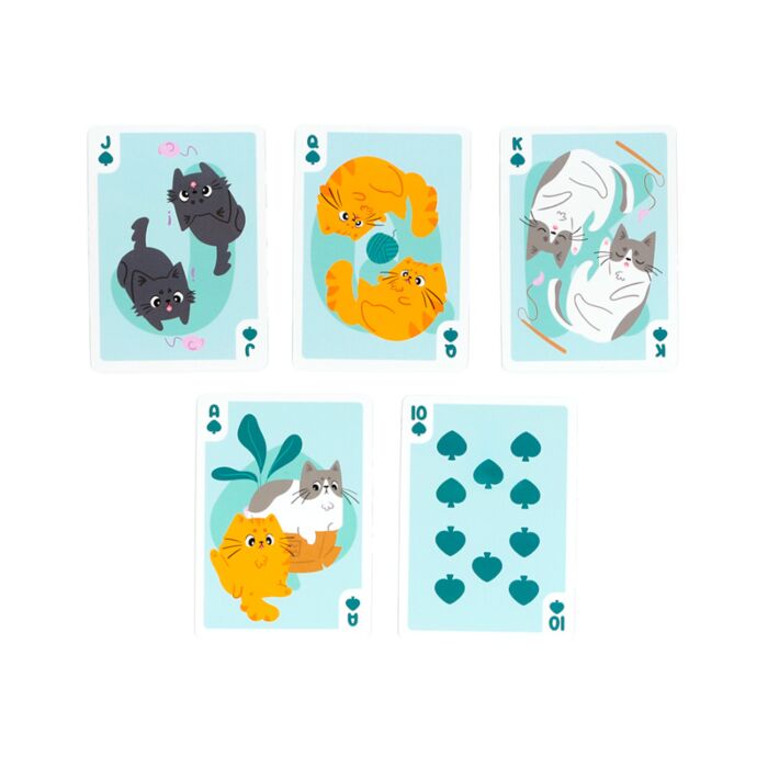 Standard Deck of Playing Cards - Beans & Co Cats