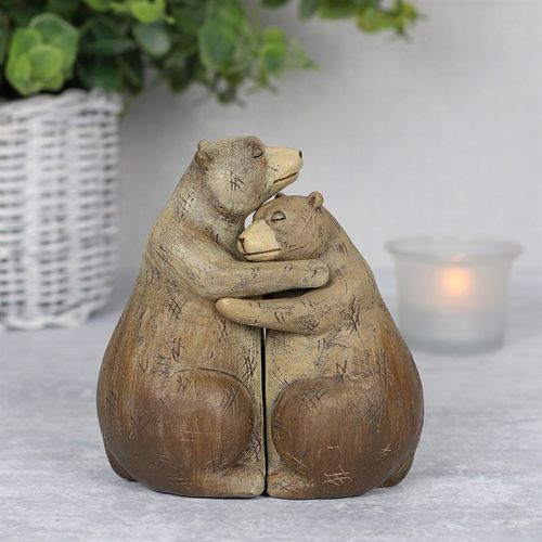 BEAR HUG COUPLE ORNAMENT