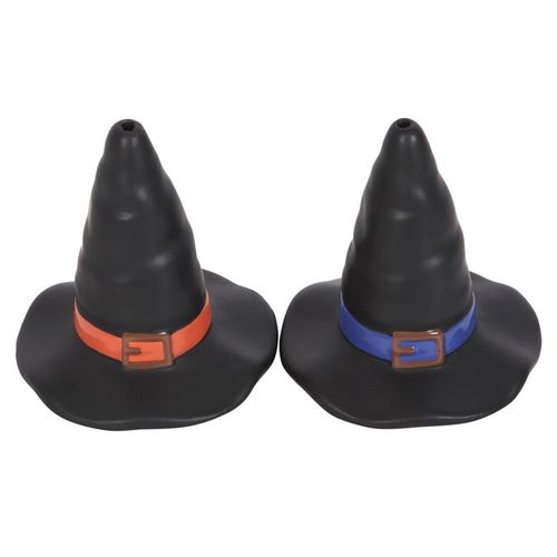 WITCH HAT SALT AND PEPPER SHAKERS