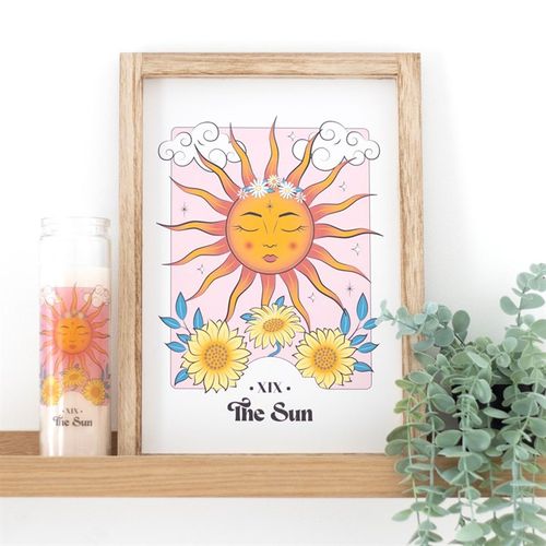 THE SUN CELESTIAL FRAMED WALL PRINT