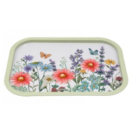 Springtime Metal Tray, 40cm