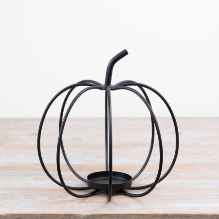 Pumpkin Candle Holder, 24cm