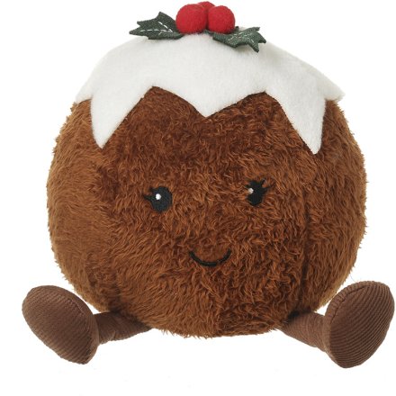 Christmas Pudding Person Plush, 30cm