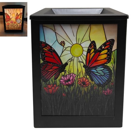 Butterfly Desire Aroma Lamp, 15cm