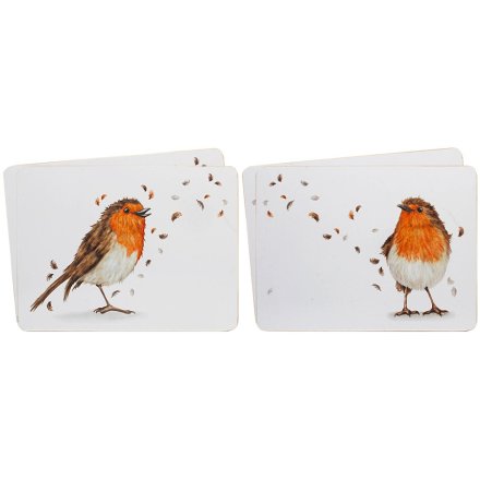 Robins Placemats, 29cm Set of 4