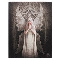 19x25cm Only Love Remains Canvas Plaque by Anne Stokes - LAST CHANCE