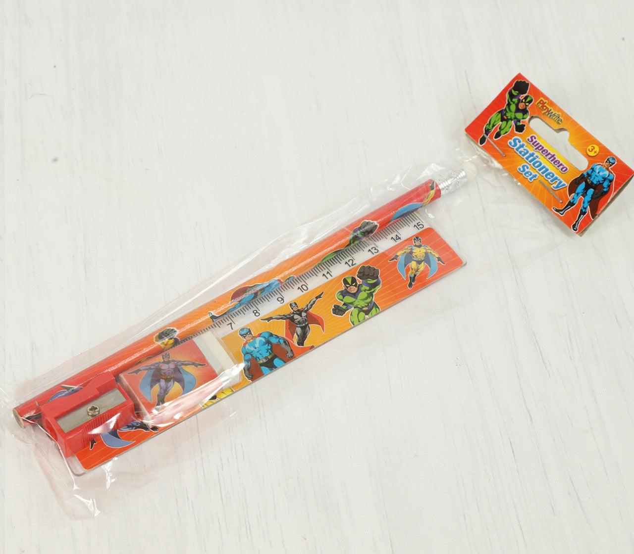 Superhero Stationary Gift Set - Perfect with out Marvel Pencil Case