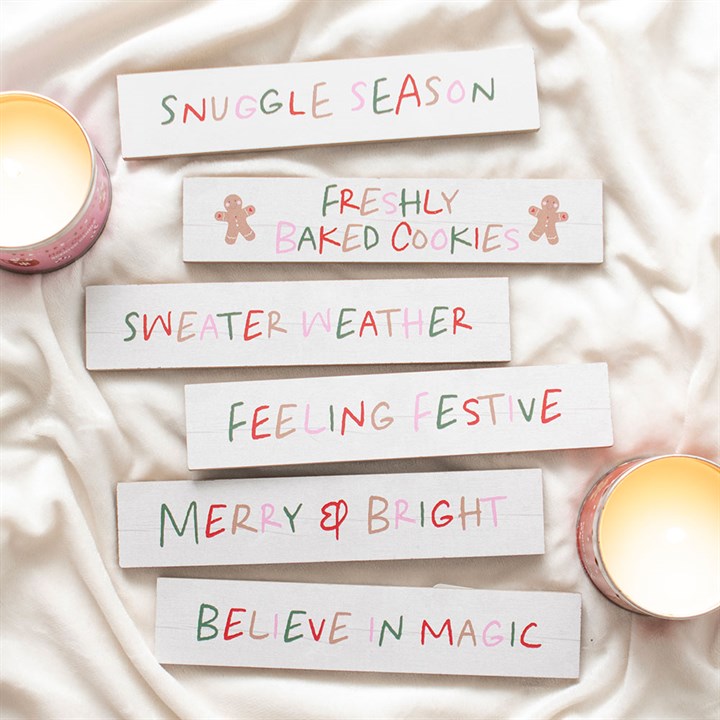 Christmas Block Sign