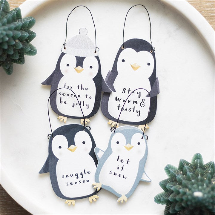 Hanging Penguin Sign