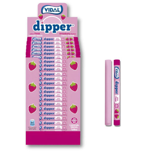 Vidal Dipper Strawberry Chewy Caramel