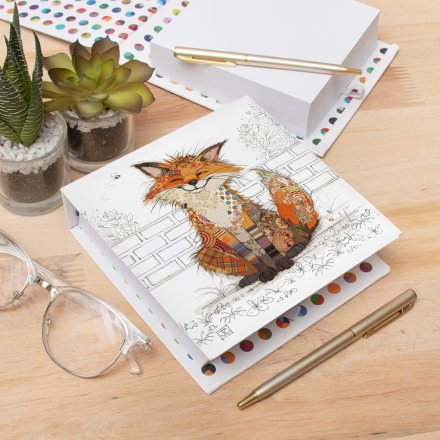 Frankie Fox Memo Pad, 14cm