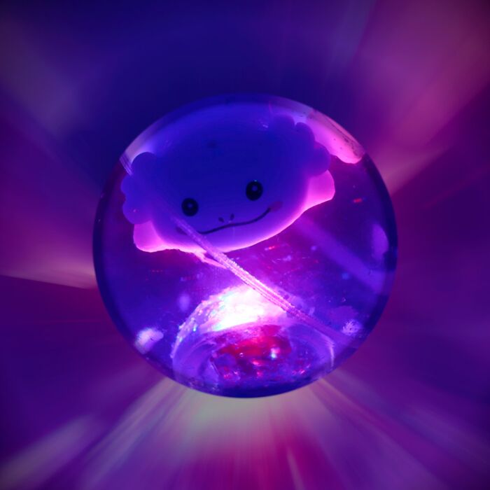 LED High Bounce Ball Toy - Axolotl
