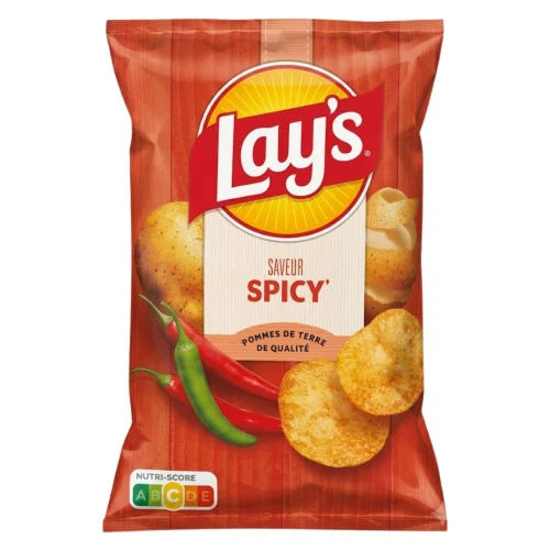 Lays Spicy Crisps 130g