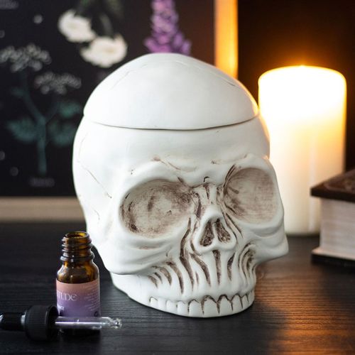 Weathered Skull Oil and Wax Burner