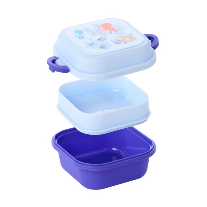 Bento Clip Lock Snack Lunch Box - Mariniverse