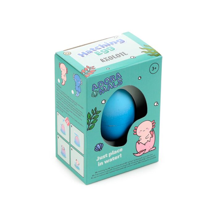 Hatching Egg Toy - Adoramals Maddie the Axolotl