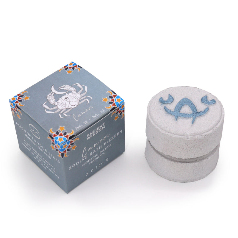 Zodiac Bath Fizzers with Horoscope