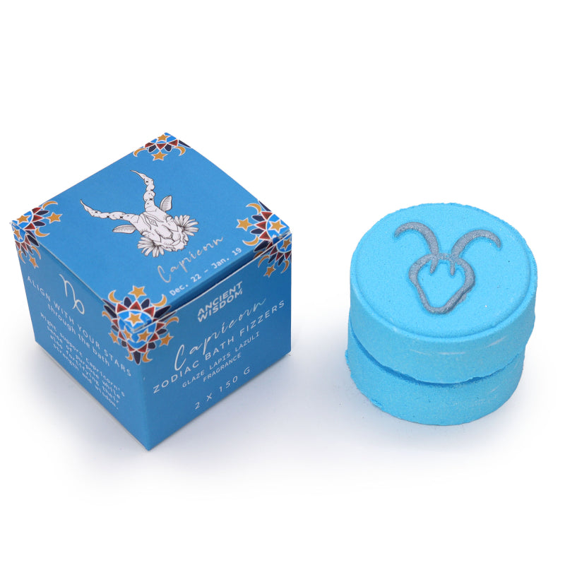 Zodiac Bath Fizzers with Horoscope