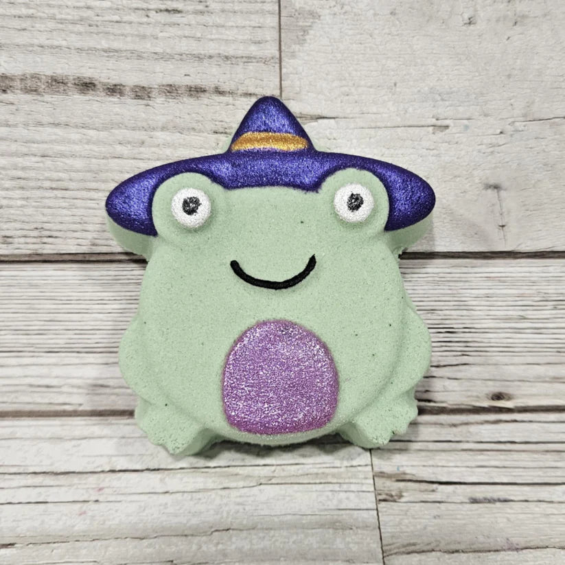 Witchy Halloween Frog Bath Bomb