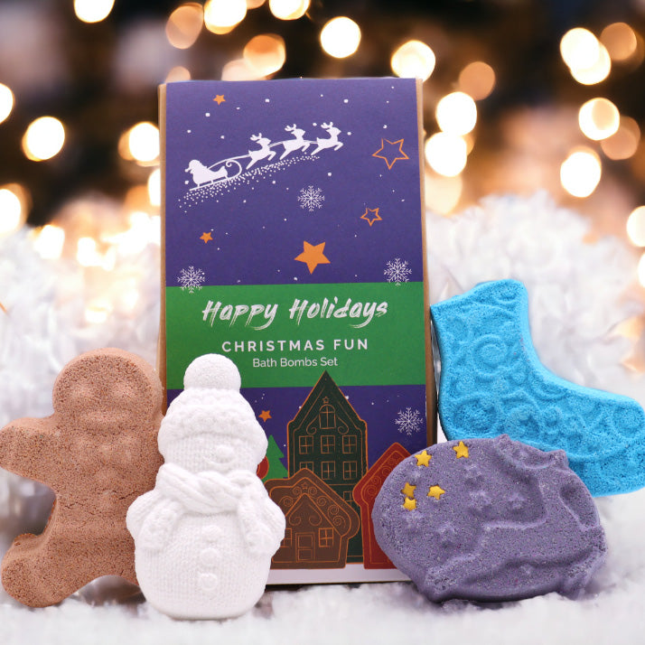 Christmas Bath Bomb Gift Pack