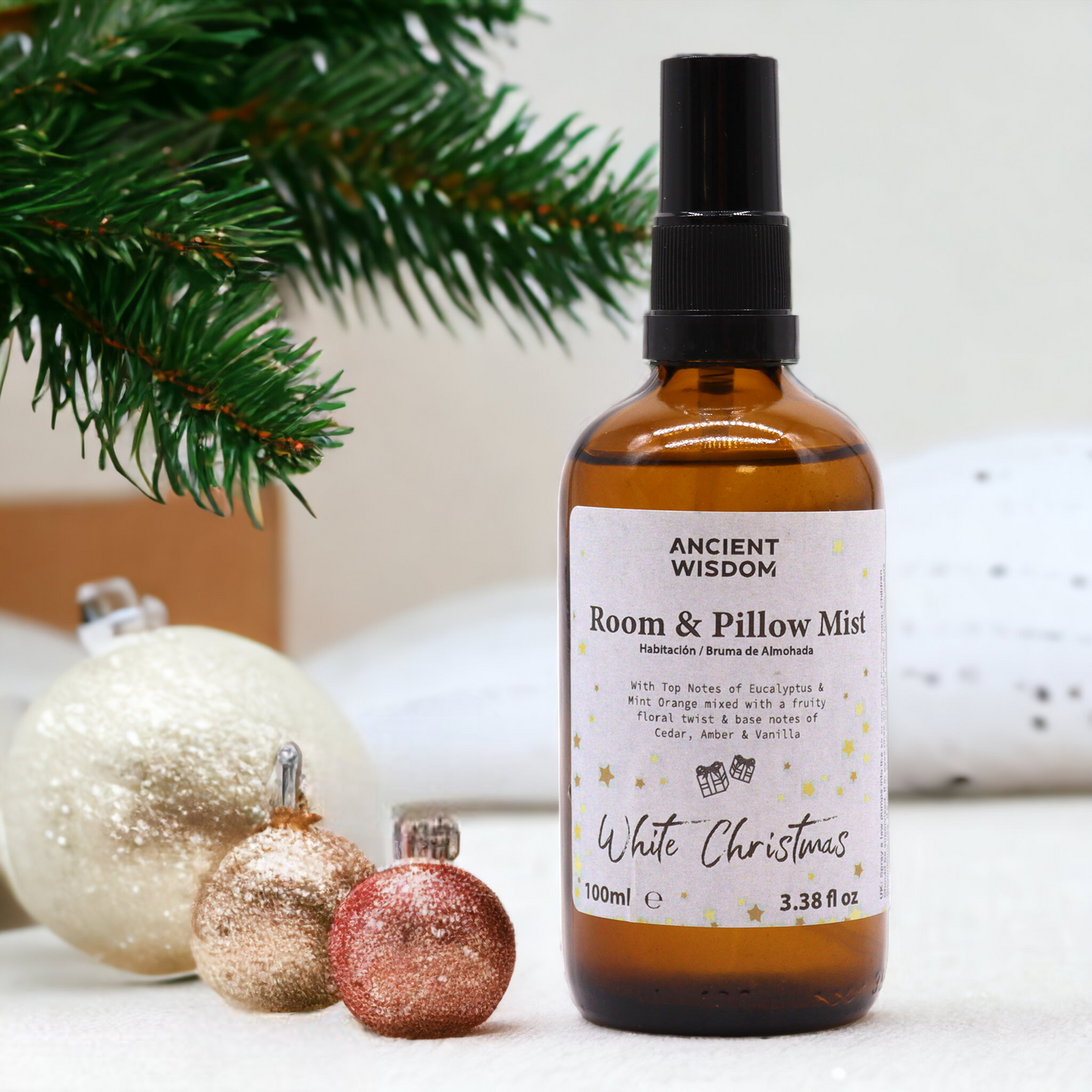 Christmas Room & Pillow Sprays: Infuse the Season with Scents of Joy