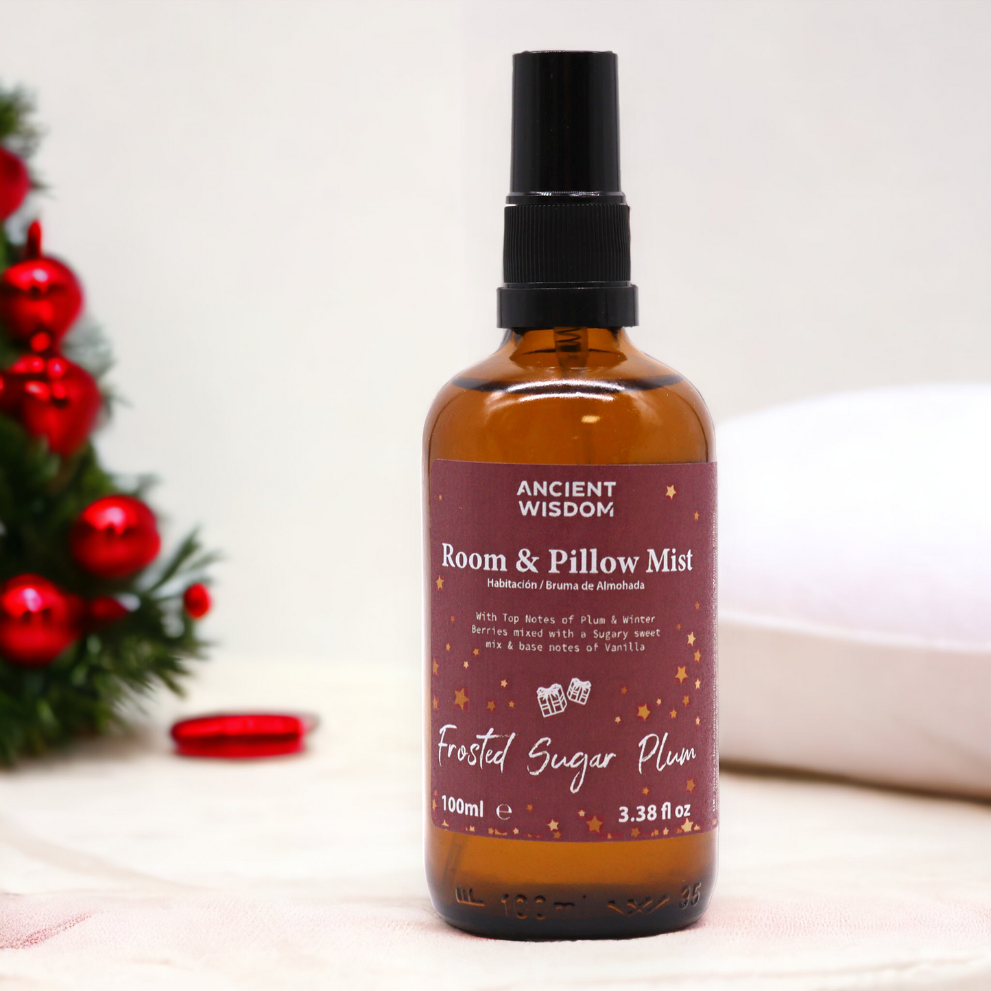 Christmas Room & Pillow Sprays: Infuse the Season with Scents of Joy