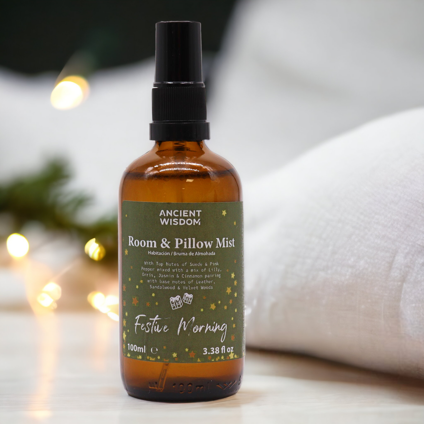 Christmas Room & Pillow Sprays: Infuse the Season with Scents of Joy