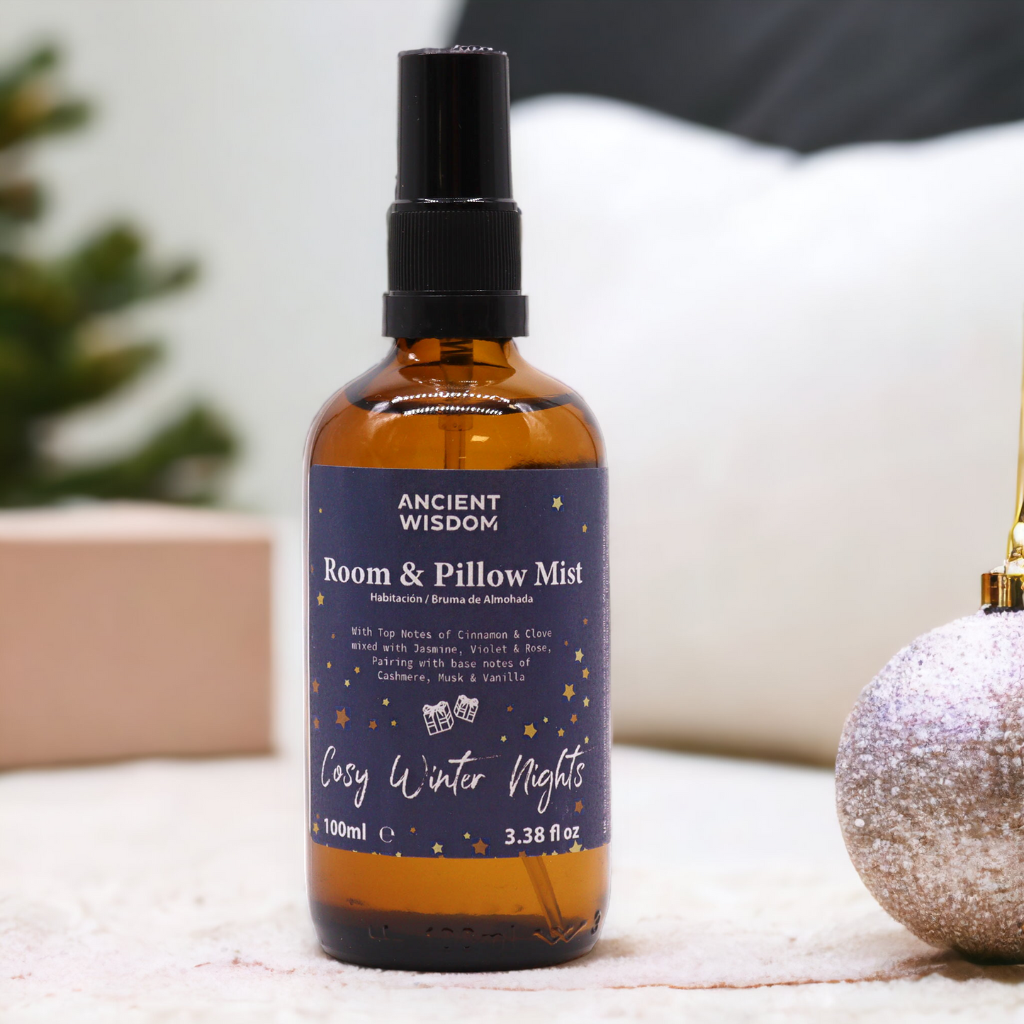 Christmas Room & Pillow Sprays: Infuse the Season with Scents of Joy