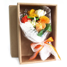 Boxed Hand Soap Flower Bouquet