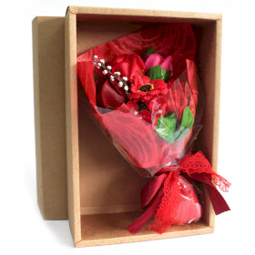 Boxed Hand Soap Flower Bouquet