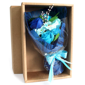 Boxed Hand Soap Flower Bouquet