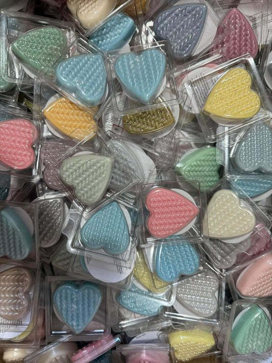 Knitted Heart Wax Melt
