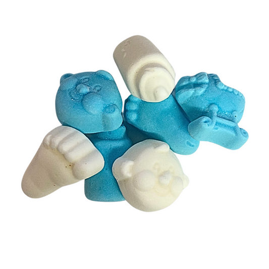 Baby Blue & White Foam Mix 1kg
