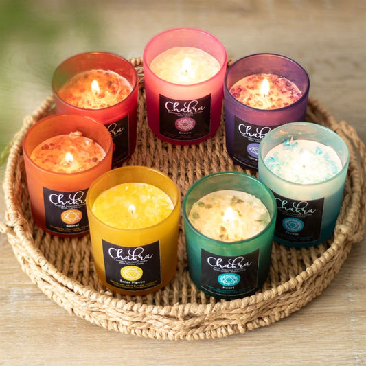 Crystal Chip Candle
