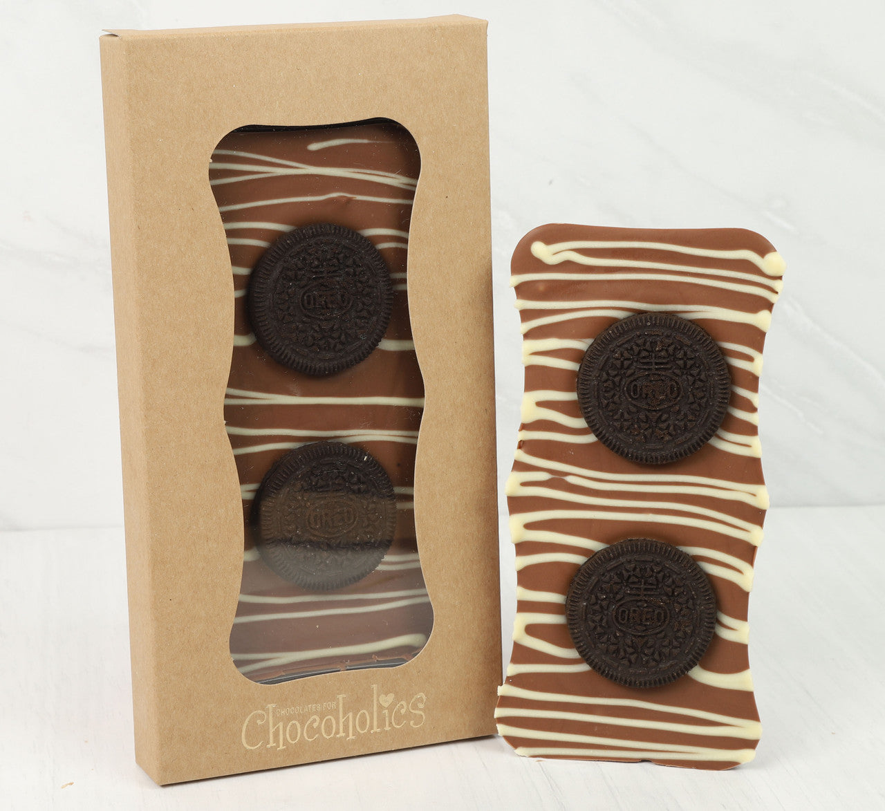 Oreo Cookies & Cream Milk Chocolate Slab