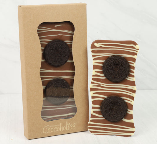 Oreo Cookies & Cream Milk Chocolate Slab