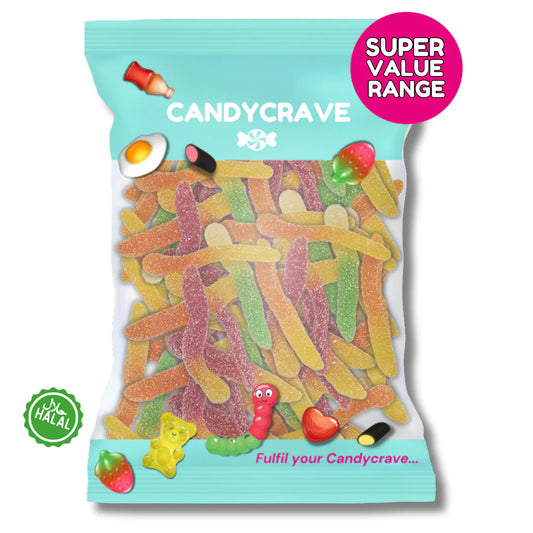 Fizzy Worms 1Kg