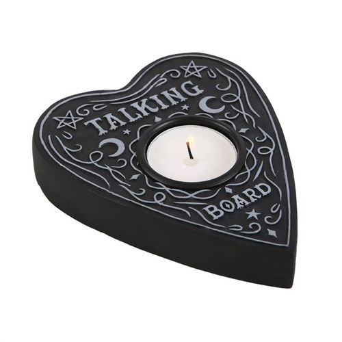 TALKING BOARD TEALIGHT CANDLE HOLDER