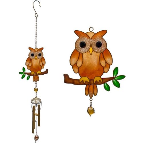 BROWN OWL WINDCHIME