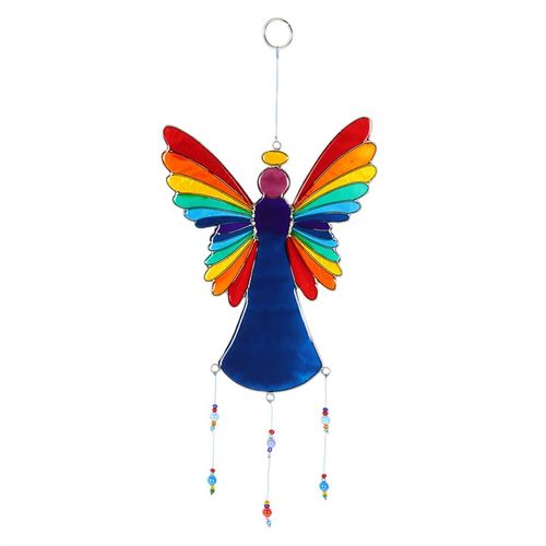 38CM RAINBOW ANGEL SUNCATCHER