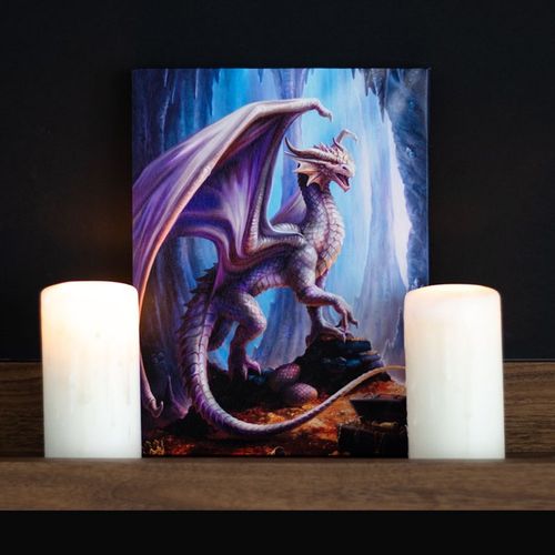 19X25CM TREASURE TROVE CANVAS PLAQUE BY ANNE STOKES