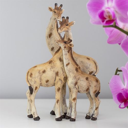 GIRAFFE FAMILY ORNAMENT