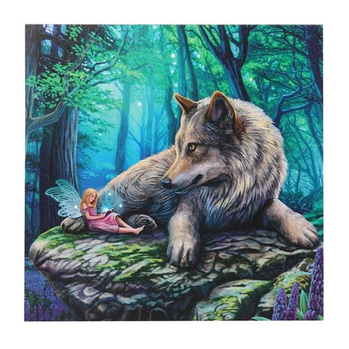 FAIRY STORIES LIGHT UP CANVAS PLAQUE BY LISA PARKER