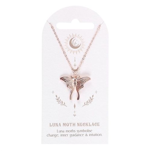 Luna Moth Pendant Necklace