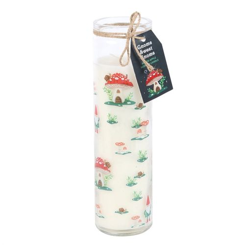 GNOME SWEET GNOME SPICED APPLE PILLAR CANDLE